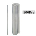 Axyaa Stainless Steel Drinking Straws - Pack of 100