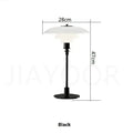 Axyaa Nordic Glass Desk Lamp for Bedroom and Living Room