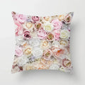 Axyaa Sunset Field Flowers Pillowcase Home Decor Office Car Ornaments