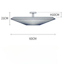 Axyaa Modern Fabric Ceiling Light for Living Room, Hotel, Restaurant