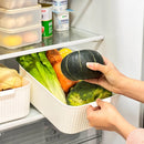 Axyaa Plastic Refrigerator Organizer Storage Box for Kitchen Fruit Vegetable Container