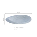 Axyaa Oval Ceramic Fish Plate Dessert Sushi Dish Specialty Tableware