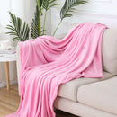 Axyaa Cozy Plush Fleece Blanket for Bed Sofa - All Season Lightweight Warm Winter Blanket