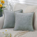 Axyaa Chenille Cushion Cover: Cozy Sofa Bed Decor Pillowcase, 45x45 & 50x50cm