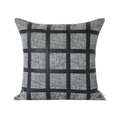 Axyaa Nordic Living Room Sofa Pillow Black Gray Stitching Hotel Bedroom Cushion
