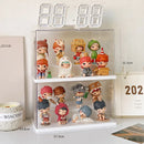 Axyaa Acrylic Toy Display Stand Box for Action Figures Organizes, Showcases, and Stores Toys