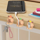 Axyaa Capybara Cable Clips: Cute Self-Adhesive Cord Managers for Desk Organization