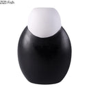Axyaa Ceramic Vase Set Minimalist Desk Decor Flower Arrangement Room Aesthetic Pieces