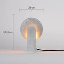 Axyaa Industrial Table Lamp for Living Room Decor, Bedside Night Light & Desk Atmosphere