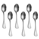 Axyaa Mini Gold Spoon Set for Coffee, Dessert, Tea - 6Pcs Stainless Steel Kitchen Accessories