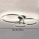 Axyaa Nordic LED Ceiling Light for Home Bedroom Living Room Indoor Decor