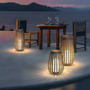 Axyaa Rattan Solar Street Light - Waterproof Outdoor Garden Lamp