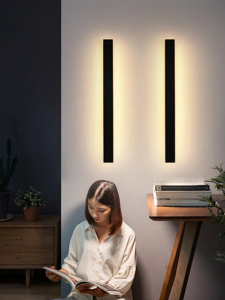 Axyaa Waterproof Outdoor Wall Light Garden LED Modern Nordic Living Room TV Background IP65 Wall Washer