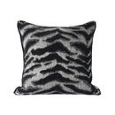 Axyaa Farmhouse Sofa Pillowcase: Striped Flannel Modern 3D Jacquard Decorative.
