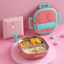 Axyaa Kids Insulated Stainless Steel Bento Box with Sections