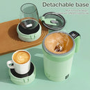 Axyaa Electric Self-Stirring Coffee Cup with Rechargeable Mixer Base