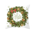 Axyaa Christmas Tree Print Pillow Case - 45x45cm