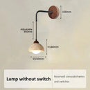 Axyaa Wabi Sabi Stone Wall Lamp: Modern LED Decor for Home, Restaurant, or Bar
