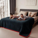 Axyaa Reversible Waterproof Flannel Splash Blanket, Spill-Proof & Leakproof