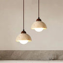 Axyaa Yellow Marble Dining Table Chandeliers - Nordic Bedside Pendent Lamps