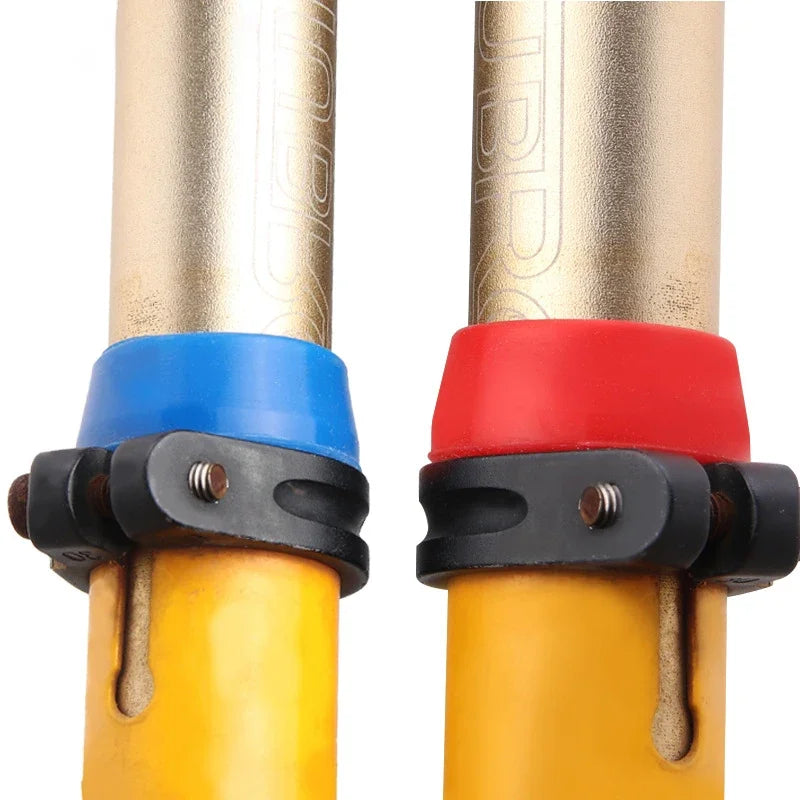Axyaa Silicone Seat Post Cover for Mountain and Road Bikes