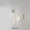 Axyaa Angel Wall Lights Music Bird Lamp Bedroom Living Room Decor