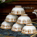 Axya Top-Grade Bone Dinnerware Set with Cutlery and Utensils