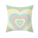 Axyaa Romantic Couple Pillowcases | Soft Cartoon Pattern Sofa Pillow Covers