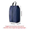 Axyaa Oxford Shoe Storage Bag Waterproof Nylon Zipper Organizer for Men and Women