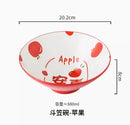 Axyaa Ceramic Noodles Soup Bowl Microwave Safe Large Rice Bowl