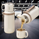 Axyaa Insulated Stainless Steel Thermal Water Bottle with Flip Lid for Sports & Outdoors