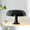 Axyaa Black Mushroom Lamp with E14 Base for Stylish Lighting