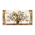 Axyaa Tree of Life Klimt Canvas Wall Art Print for Modern Scandinavian Decor