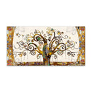 Axyaa Tree of Life Klimt Canvas Wall Art Print for Modern Scandinavian Decor
