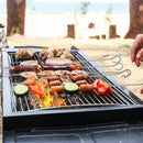 Axyaa 21-Piece BBQ Tool Set, Stainless Steel, Outdoor Grill Bag