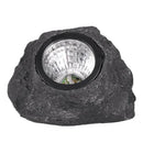 Axya Outdoor Solar Stone Spotlights: Solar Garden Lights for Lawn Decoration