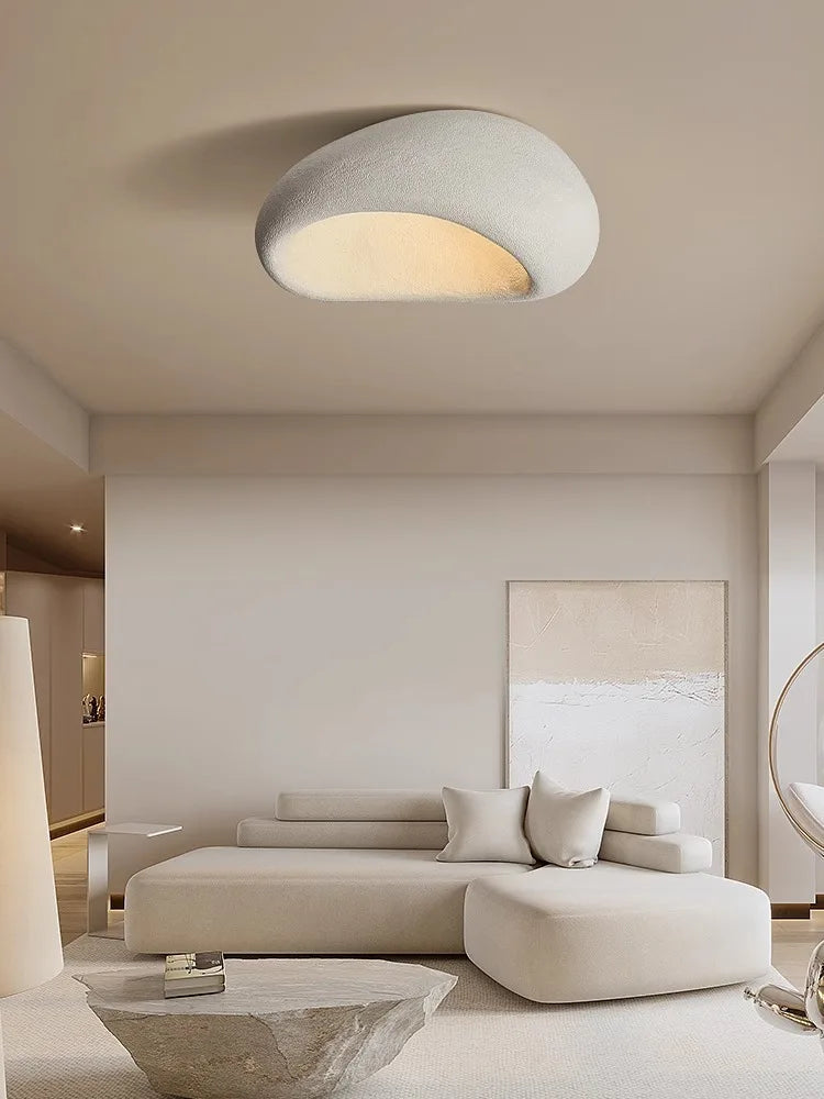 Nordic Style Wabi Sabi Ceiling Chandelier by Axyaa - Modern Art Deco LED E27 Light