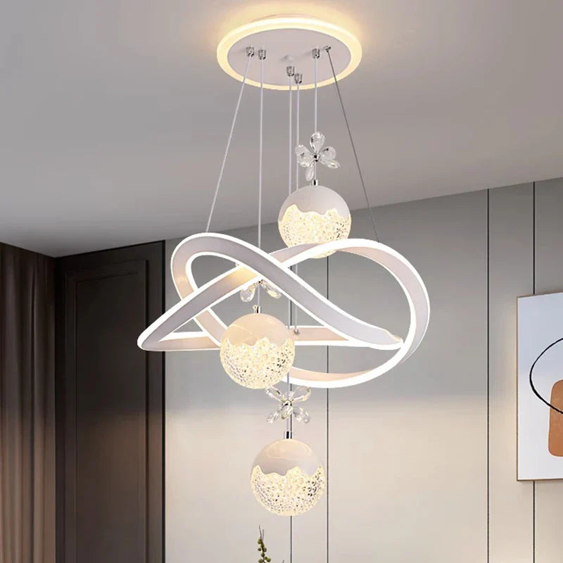 Axyaa Dining Room Pendant Light LED Chandelier Ceiling Lamp