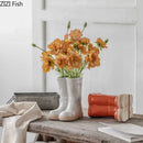 Axyaa Ceramic Boots Vase for Floral Arrangement and Home Decor