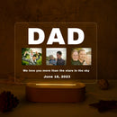 Axyaa Custom 3D Acrylic Photo Lamp LED Night Light for Loved Ones & Events.