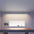 Axya LED Strip Line Pendant Lights Minimalist Chandeliers for Modern Living Room