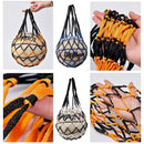 Axyaa Basketball Net Bag: Portable Nylon Storage for Outdoor Sports Equipment