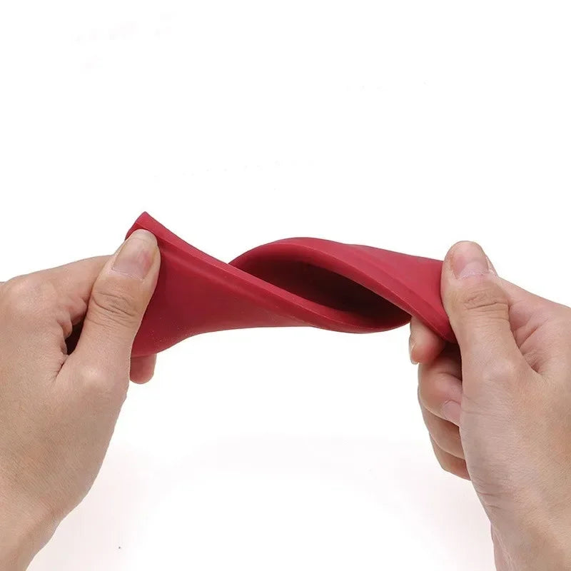 Axyaa Silicone Pot Handle Sleeve - Heat Resistant Cookware Accessories