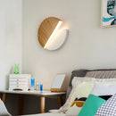 Axyaa Iron Round LED Wall Lamp for Living Room Bedroom, Nordic Acrylic Light Fixtures