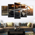 Axyaa E36 Car Poster 5-Piece Canvas Art Sports Car Wall Picture Set