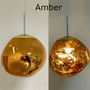 Axyaa LED Pendant Lava Lamp: Modern PVC Lighting for Home Decor & Kitchen Fixtures