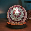 Axyaa Turkish Mosaic Lamp DIY Material Package Glass Night Light Handmade Gift