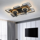 Axyaa Nordic Ceiling Fan with LED Lights & Remote Control Smart Living Room Decoration