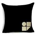 Axyaa Geometric Stitching Pillowcase in 40*40cm/45*45cm/50*50cm