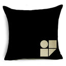 Axyaa Geometric Stitching Pillowcase in 40*40cm/45*45cm/50*50cm
